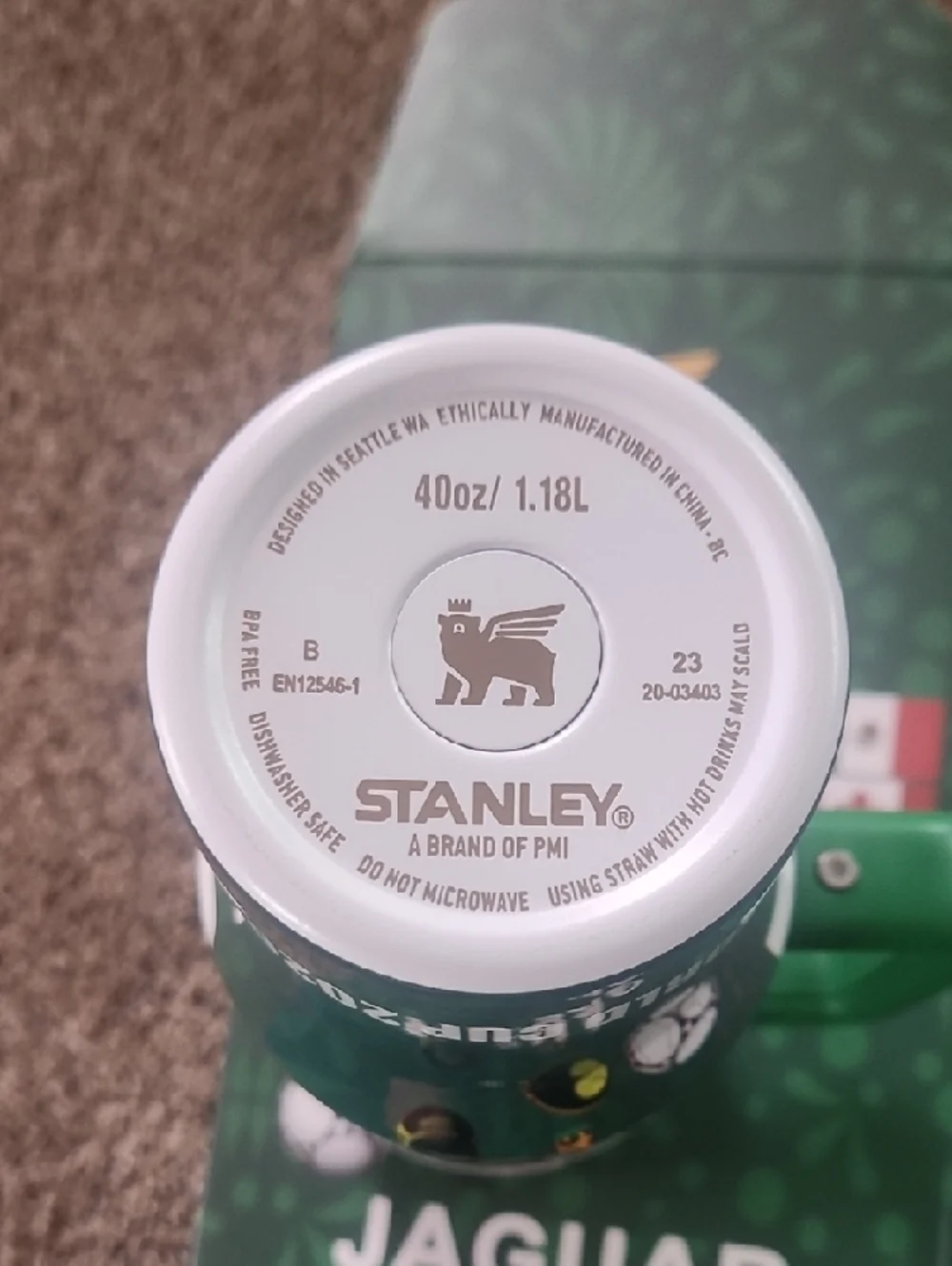 Stanley 2026 Jaguar Green Collector Bottle - Picture 6 of 8